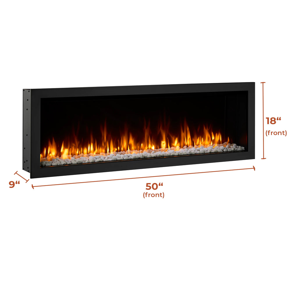 50" measurements